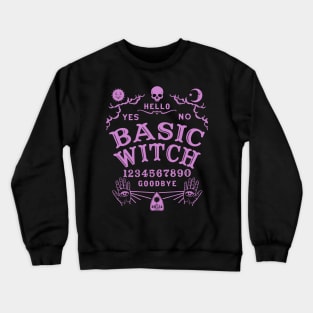 Basic Witch Ouija Board Crewneck Sweatshirt